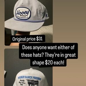 Hooey Gray and Blue Logo Cap